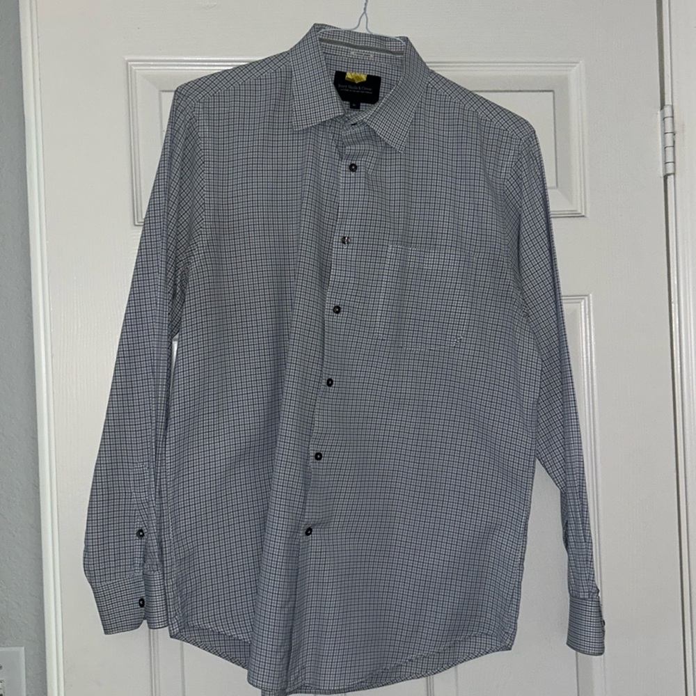 Ivory Skulls and Clover Men’s Dress Shirt